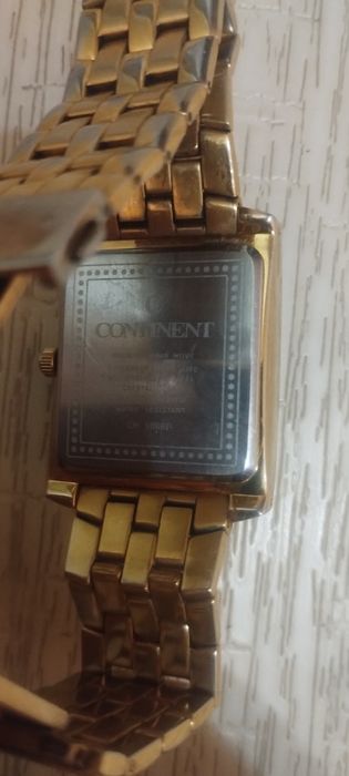 Часы Continent позолоченые
