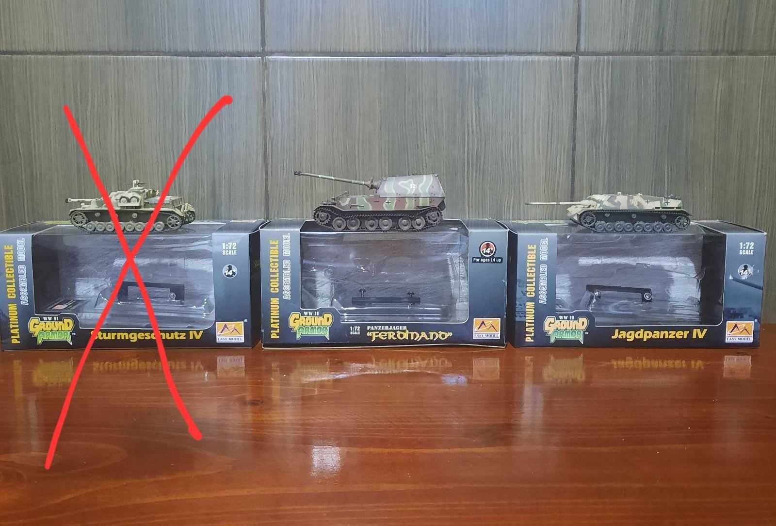 Коллекционные модели танков Easy Model масштаб 1:72