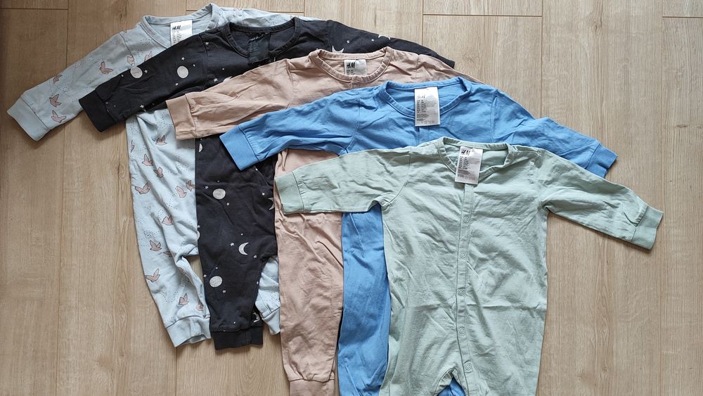 10 sztuk pajacyków niemowlęcych H&M