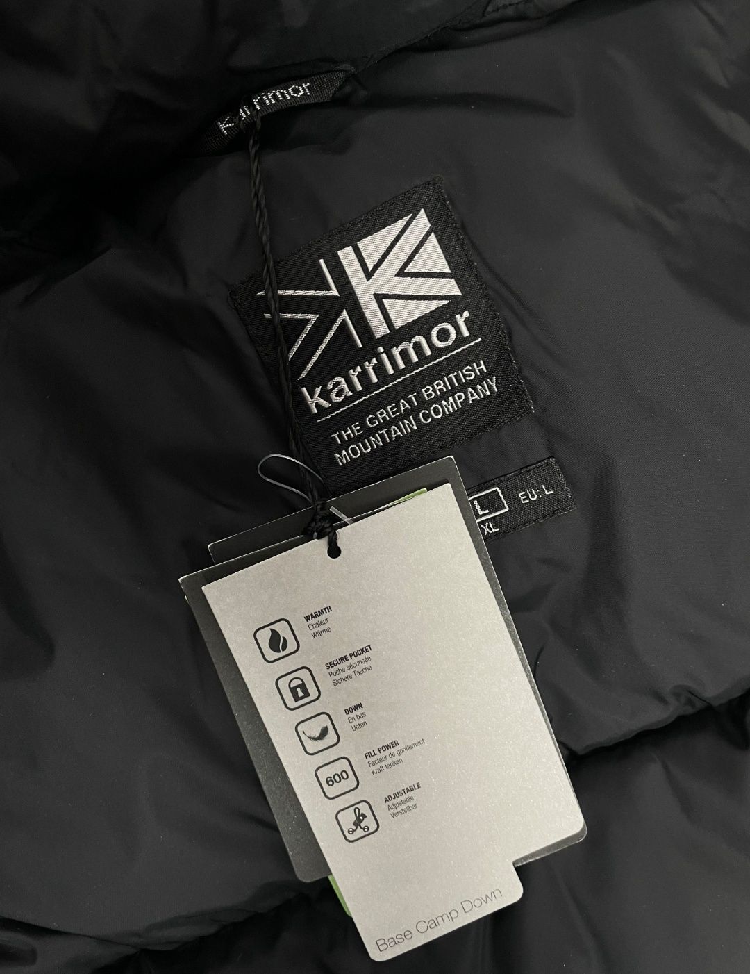 Пуховик чоловічий Karrimor розмір S,M,L, XL Оригінал ! Куртка Karrimor