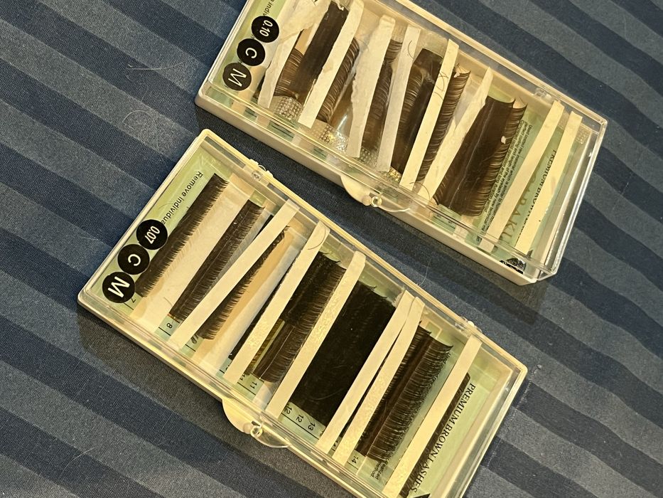 Вії та пінцети для нарощування