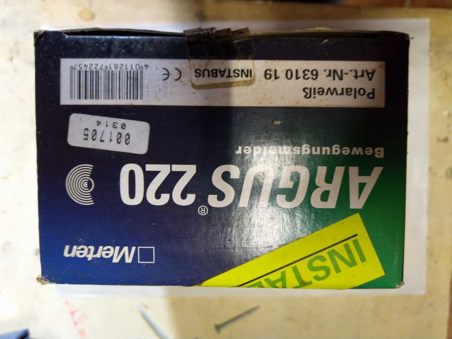 Detetor de movimento Merten 631019 KNX