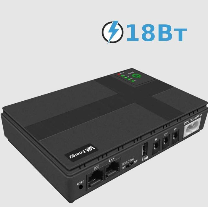 ДБЖ ИБП для роутера Via Energy Greenvision Logicpower