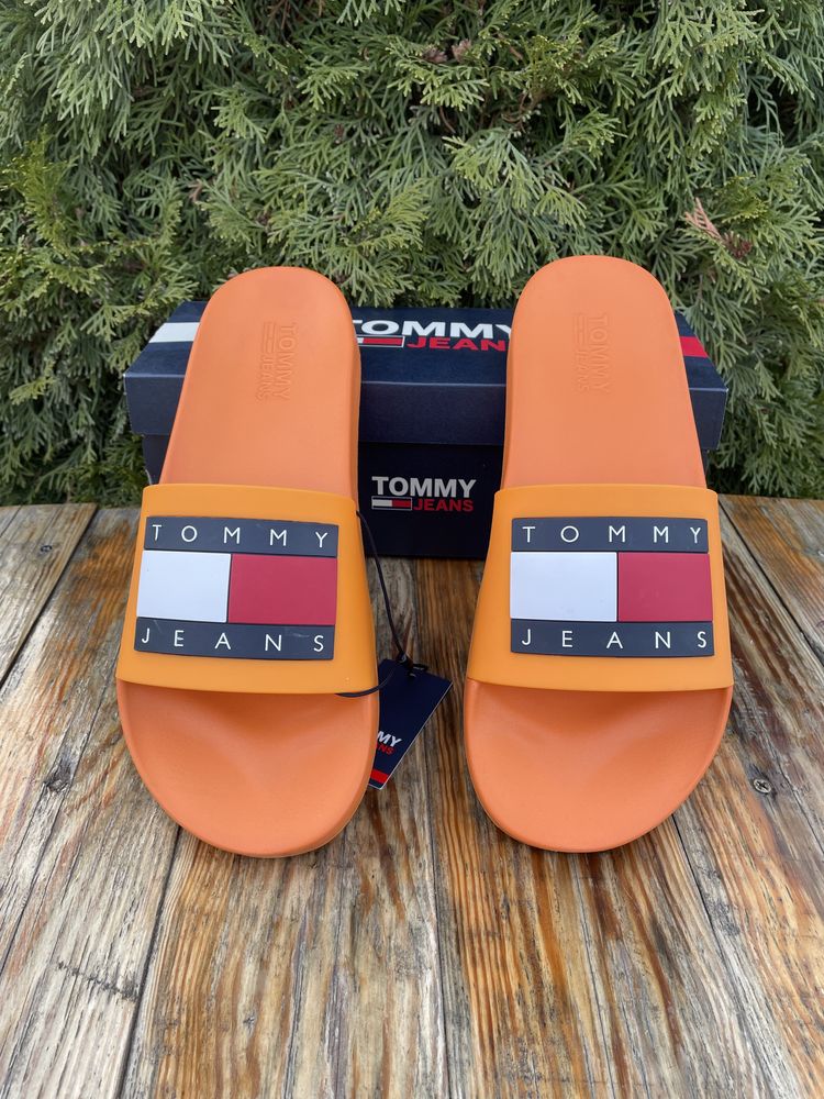 Шлепанцы tommy hilfiger (th pool slides) с америки 10us,11us,11,5us