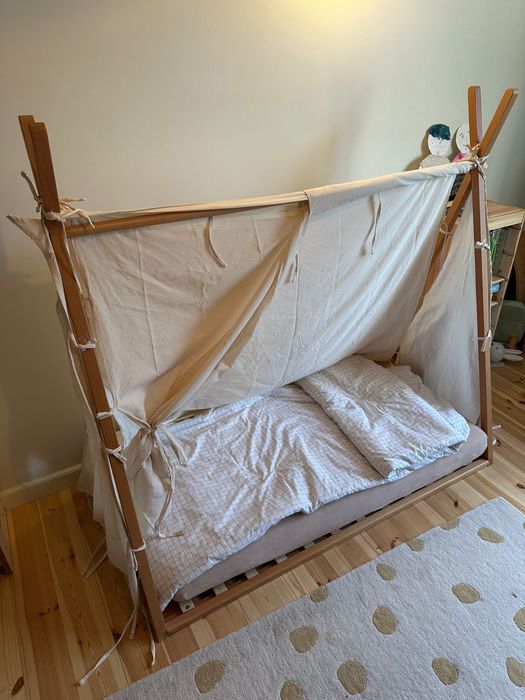 Łóżko dziecięce Tipi Kave Home Maralis