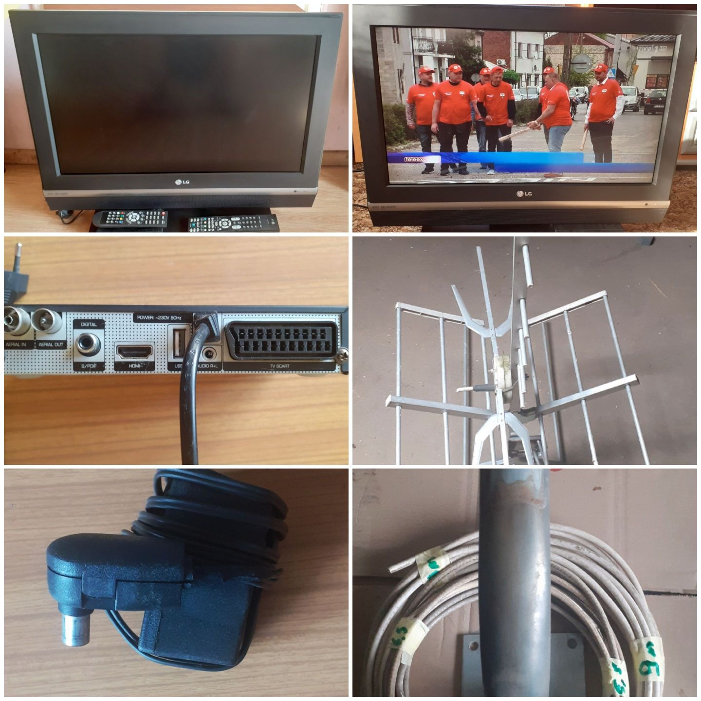 TV Lg+Kpl.Odbioru TV naziemnej