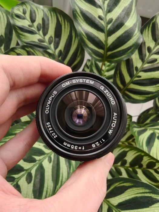 Обєктив Olympus OM Zuiko Auto W 35mm F2.8