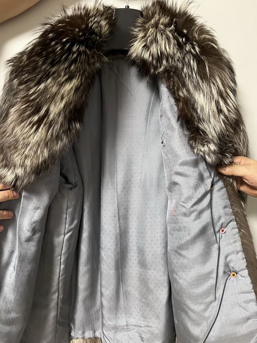 Futro naturalne z lisa srebrnego