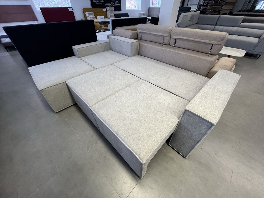 Narożnik Loft z dużą leżanką
