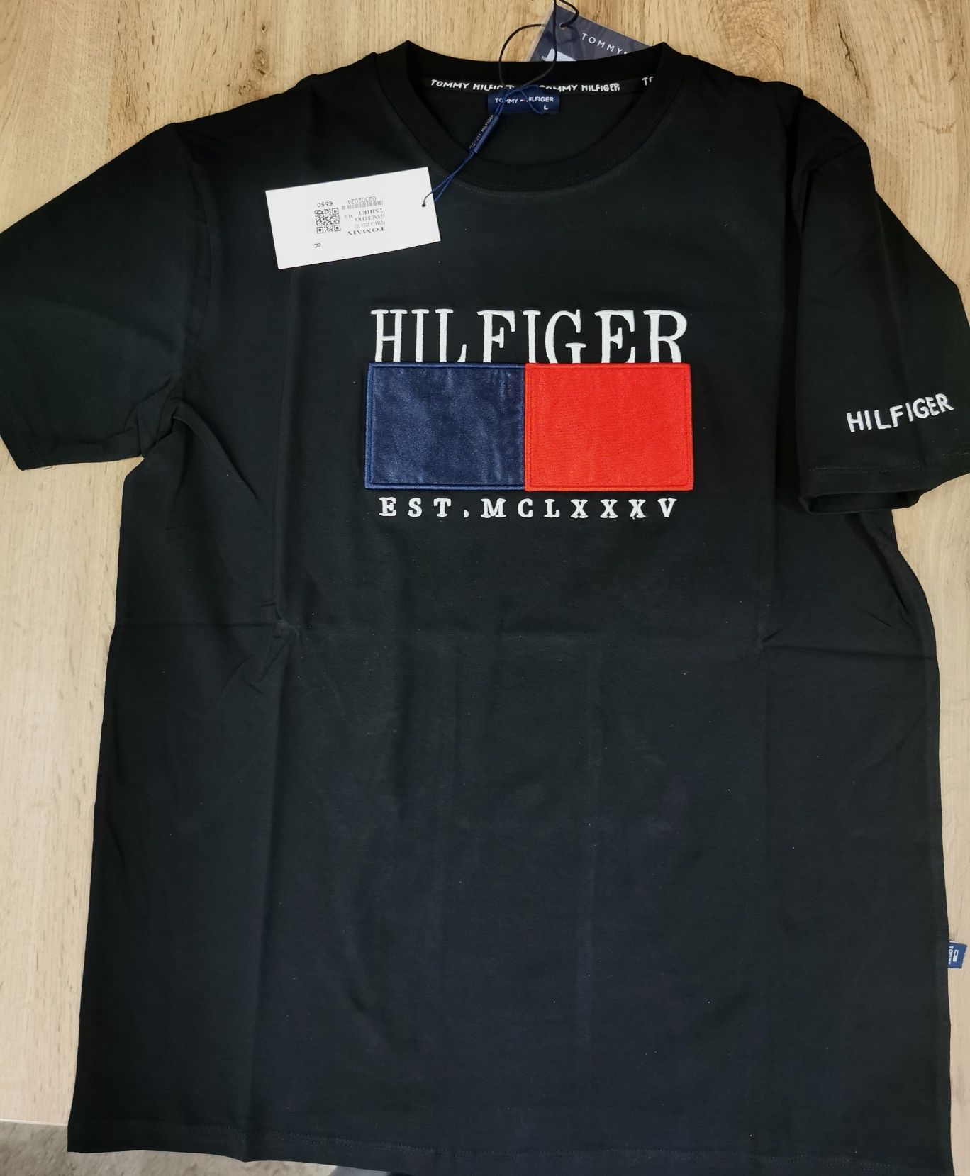 Koszulka bluzka t-shirt męska Tommy Hilfiger r. L