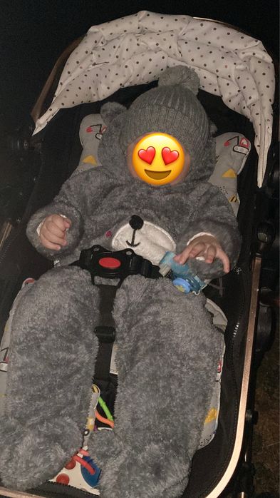 Плюшевый комбез