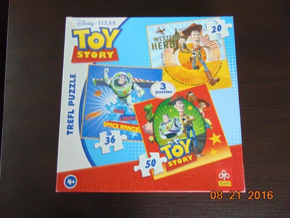 Puzzle: Finding Nemo i Toy Story