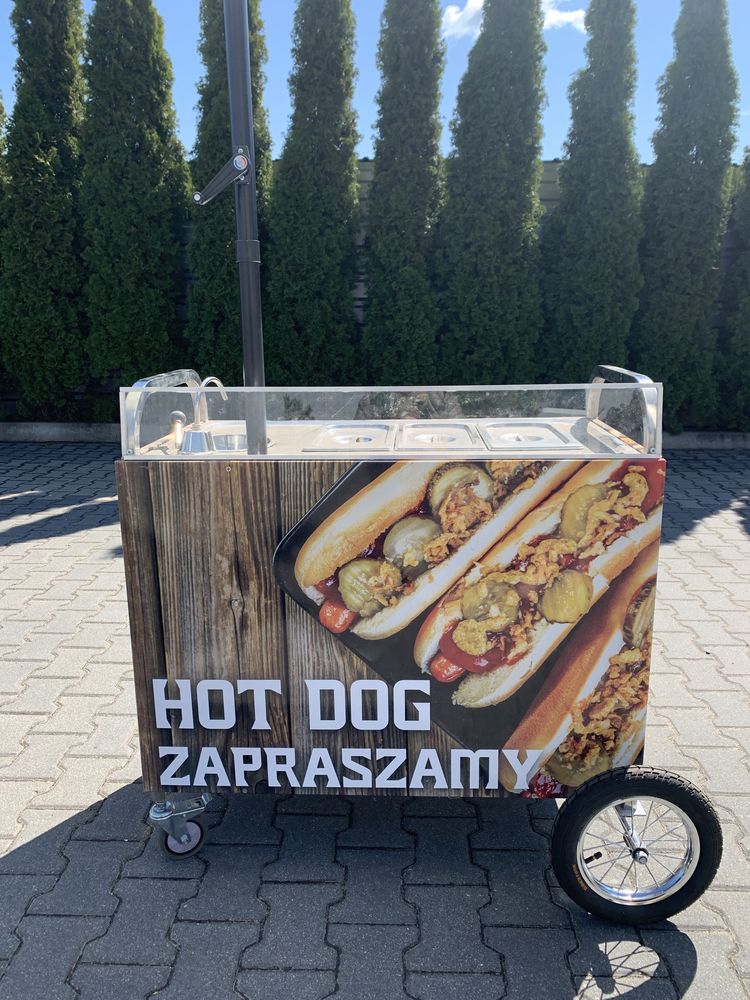 Wózek gastronomiczny hot dog
