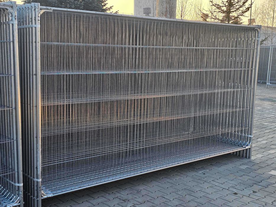 NOWEJ GENERACJI - MOCNE Ogrodzenie budowlane, tymczasowe - Producent !
