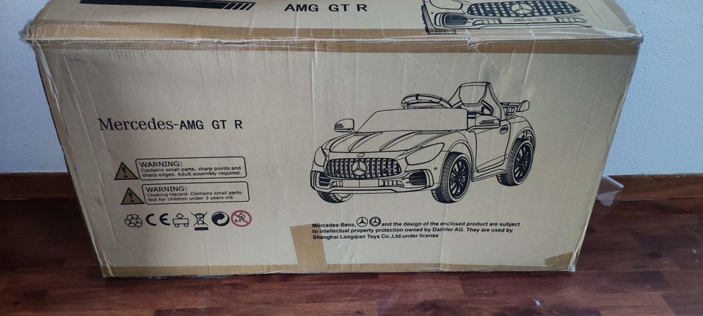 Carro Bateria Mercedes AMG "como novo"