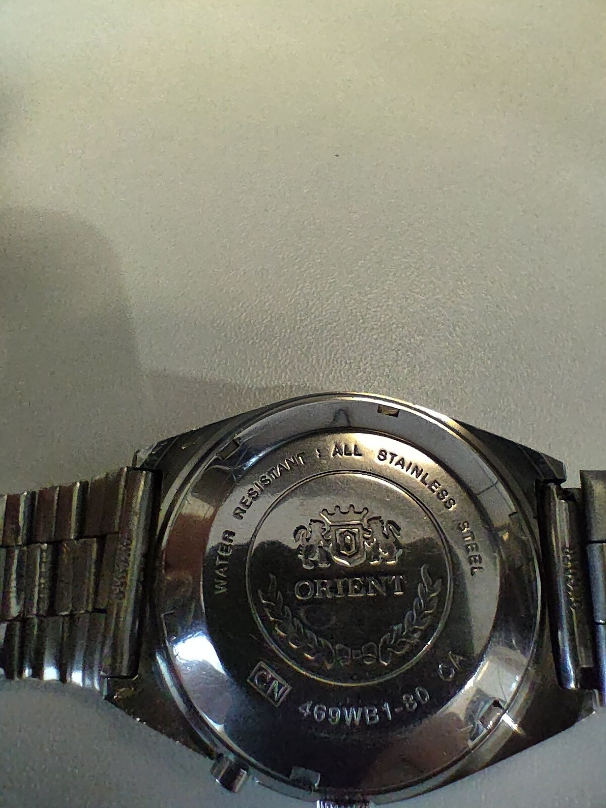 Zegarek Orient automat Crystal 21 jewels. Falowana tarcza