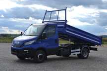 Iveco Daily 72C18 70C18 72-180 Nowy 3-stronny Wywrot Kiper Wywrotka PTO 65C 50C  Salon Polska 70-180 SUPER STAN Zabudowa KIPPER TECHNIK