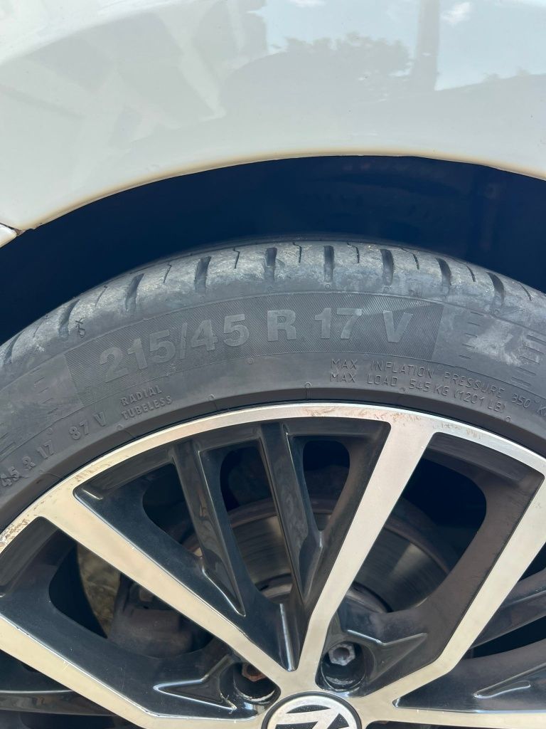 Vendo Jantes 17” 4x100 + Pneus Continental 215/45R17
