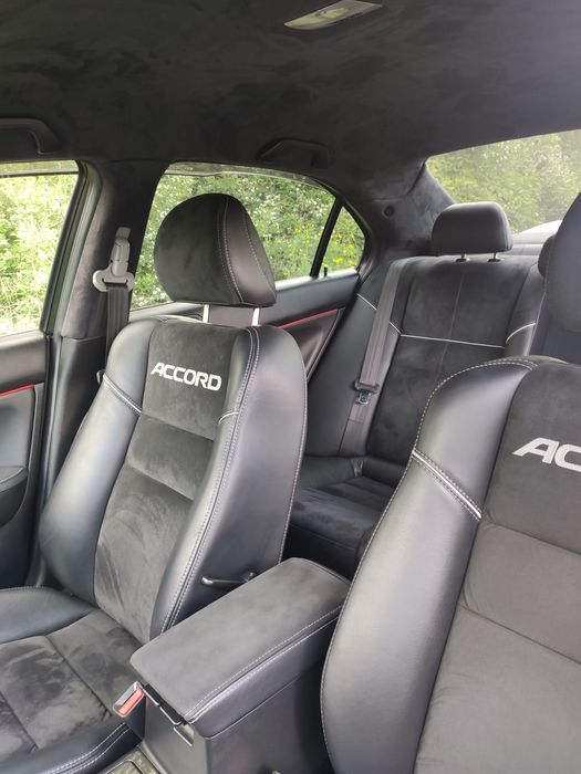Fotele Honda Accord VII szyte na zamówienie