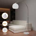 Lampa podłogowa stal nierdzewna