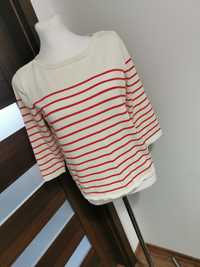 Sweter w paski sweterek bluzka bluzeczka bluza h&m 38 M