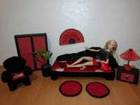 Одежда мебель для Барби  мебель кресло кровать шифонер