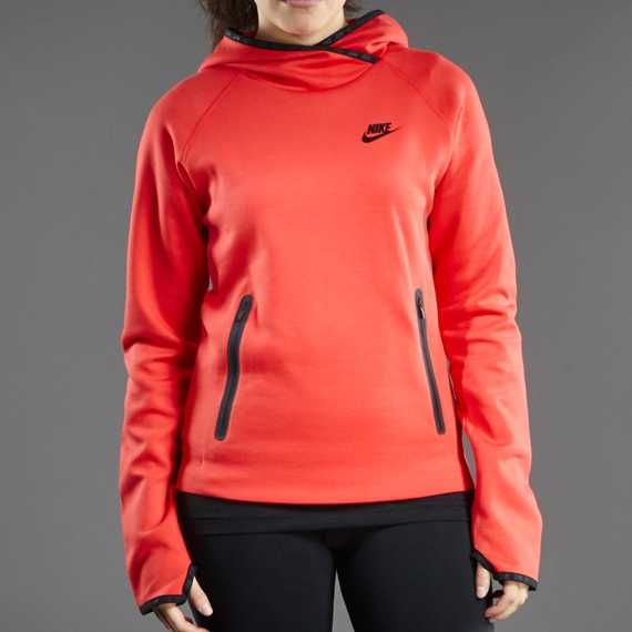 Жіноча бігова кофта, худі Nike Tech Fleece Funnel