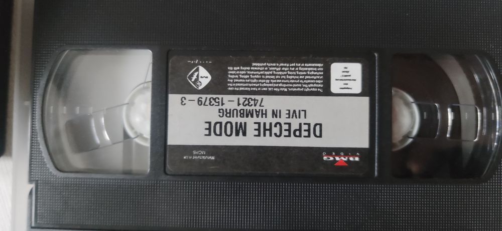 Depeche Mode VHS 5 sztuk Strange Strange Too 101 The Videos 86/98