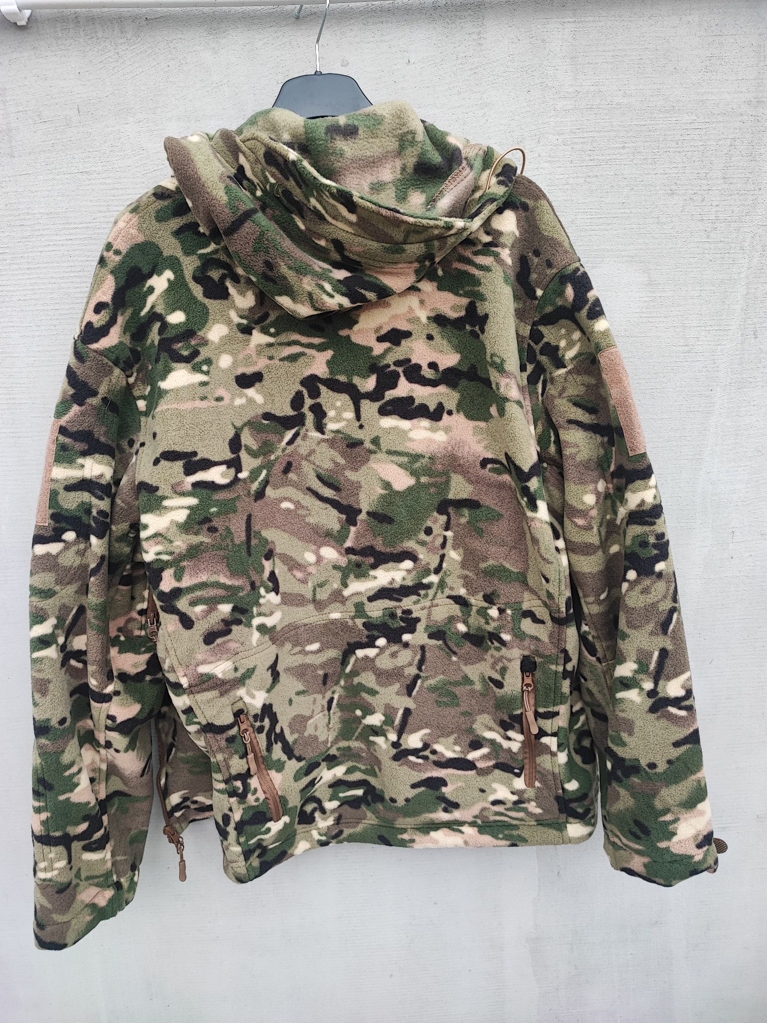 Kurtka taktyczna wojskowa z kapturem bluza polar moro L,Xl
Od