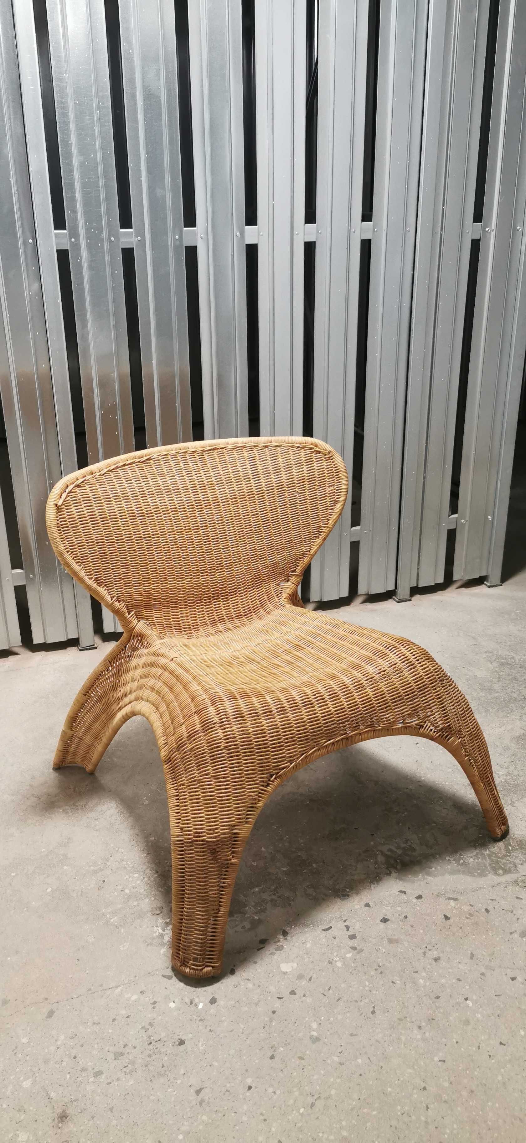 Fotel wiklinowy Gulte Ikea, 1999', Vintage!