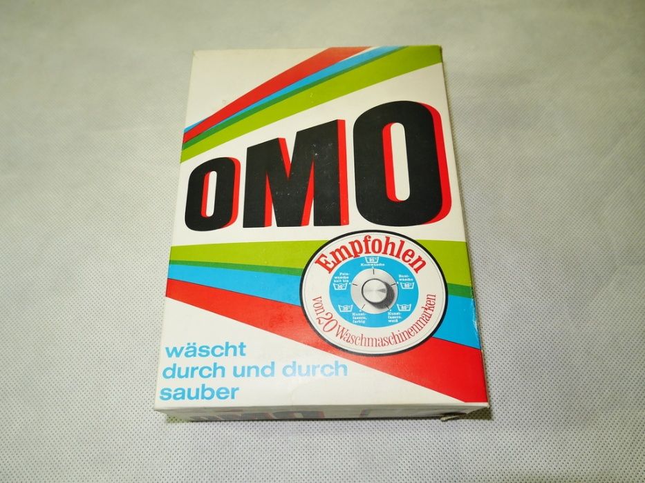 Niemiecki proszek OMO z olimpiady 1980r