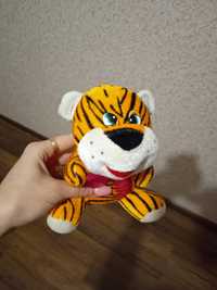 Мягкая игрушка тигр рычит