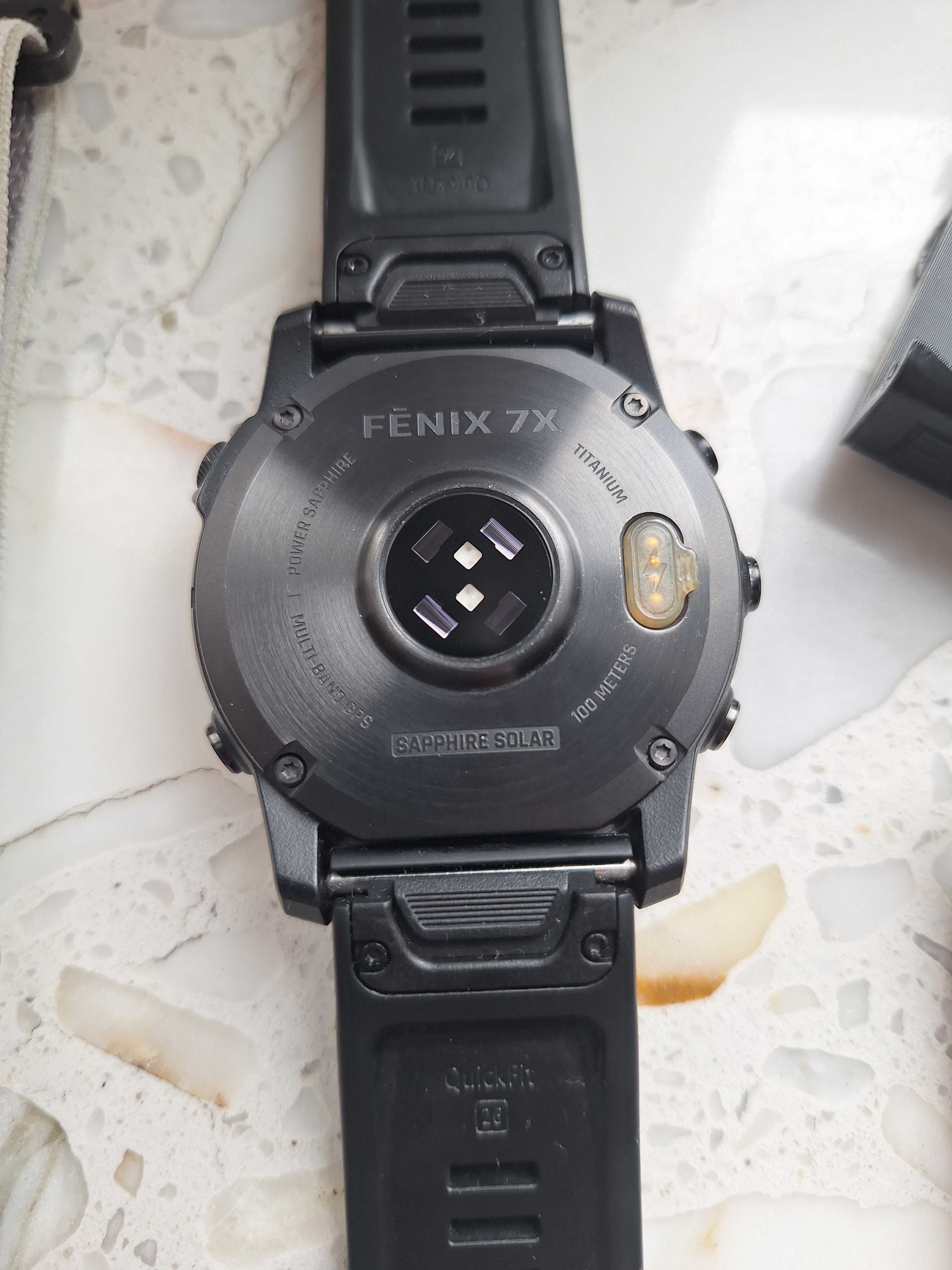 garmin fenix 7x sapphire solar titanium plus dodatki