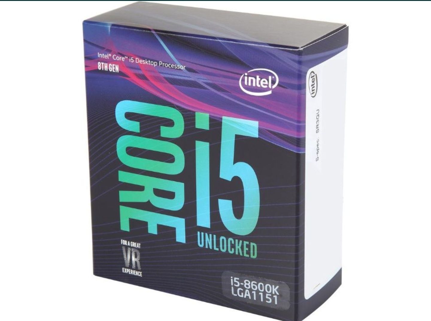 Processador i5-8600K 3.6GHz Skt 1151