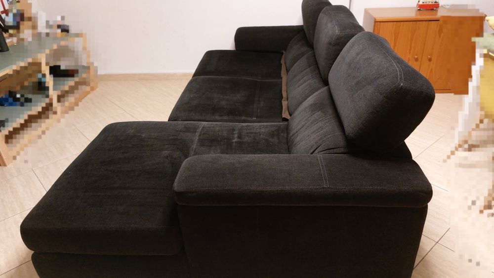 Sofá Chaise Longue 3 lugares