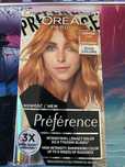 Farba do wlosów Loreal Paris Preference kolor copper 7.432