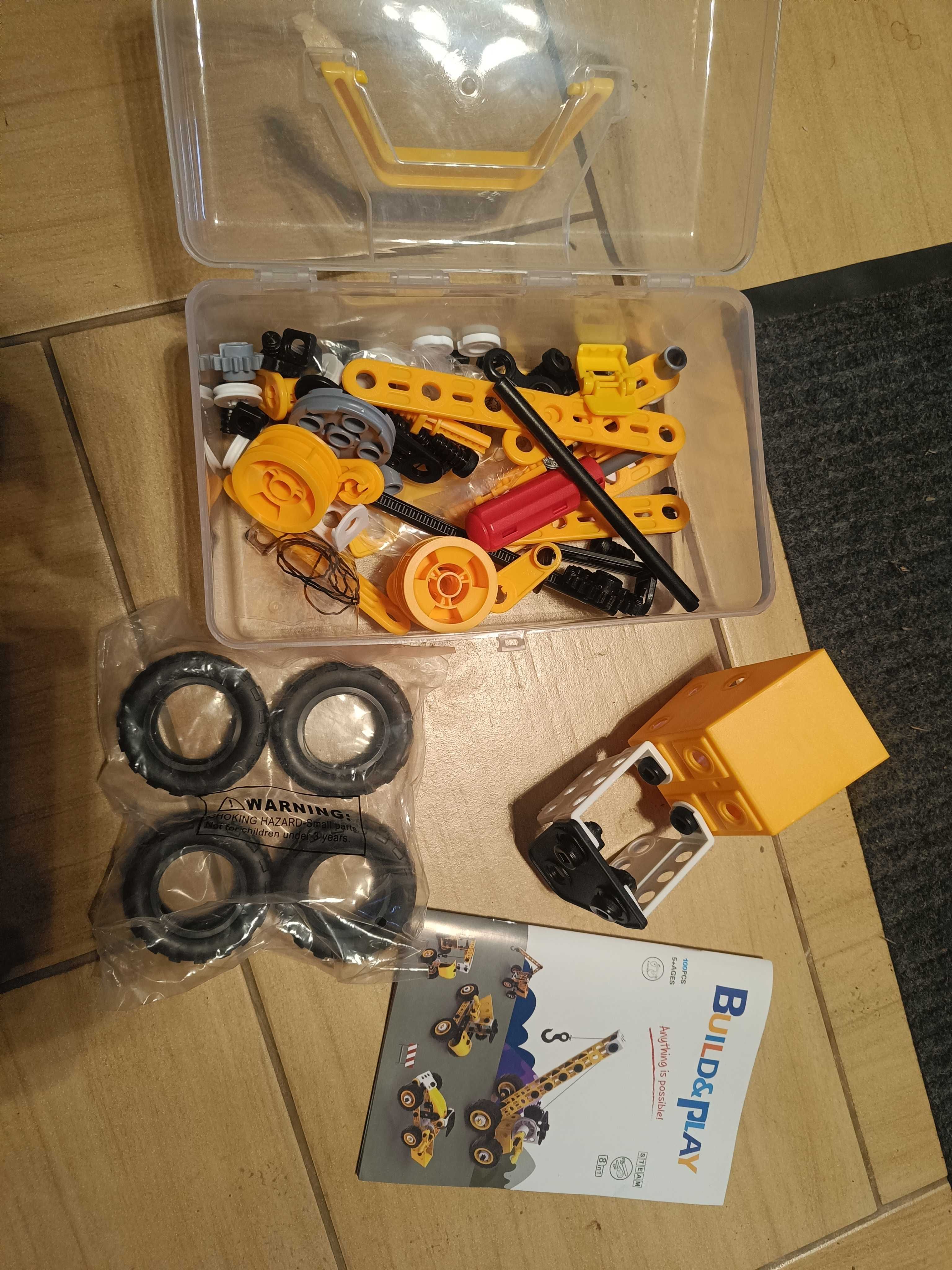 Zestaw żuraw - klocki Build & Play
