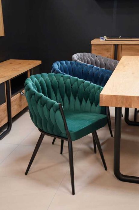 Krzesło plecione, nowoczesne ASTI