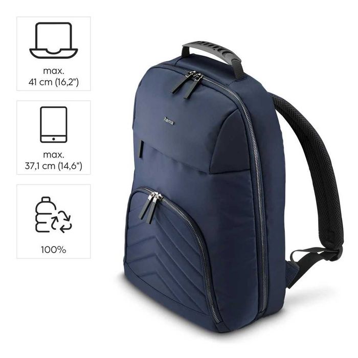 Plecak na laptopa HAMA Premium Lightweight 16.2 cala Granatowy