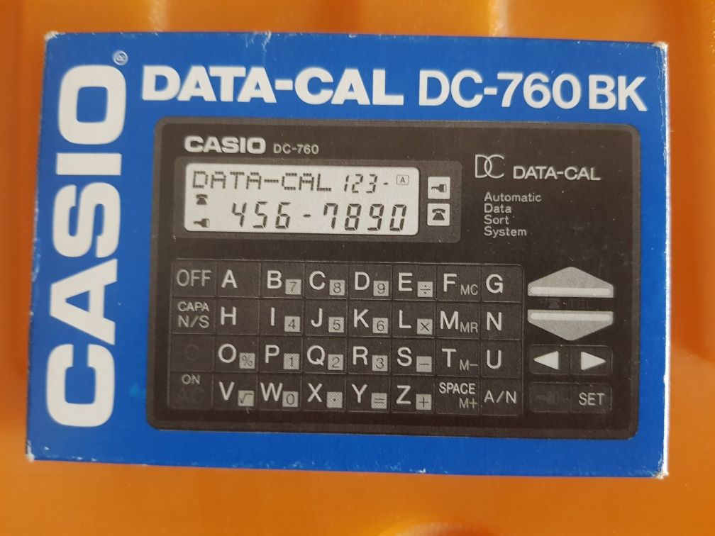 Calculadora Casio Data Cal DC 760 BK