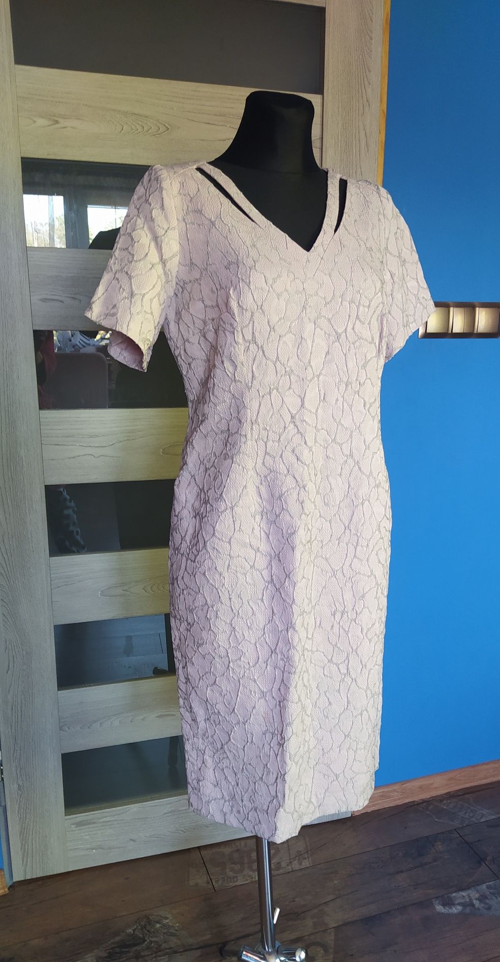 Elegancka wizytowa sukienka damska 42/44/