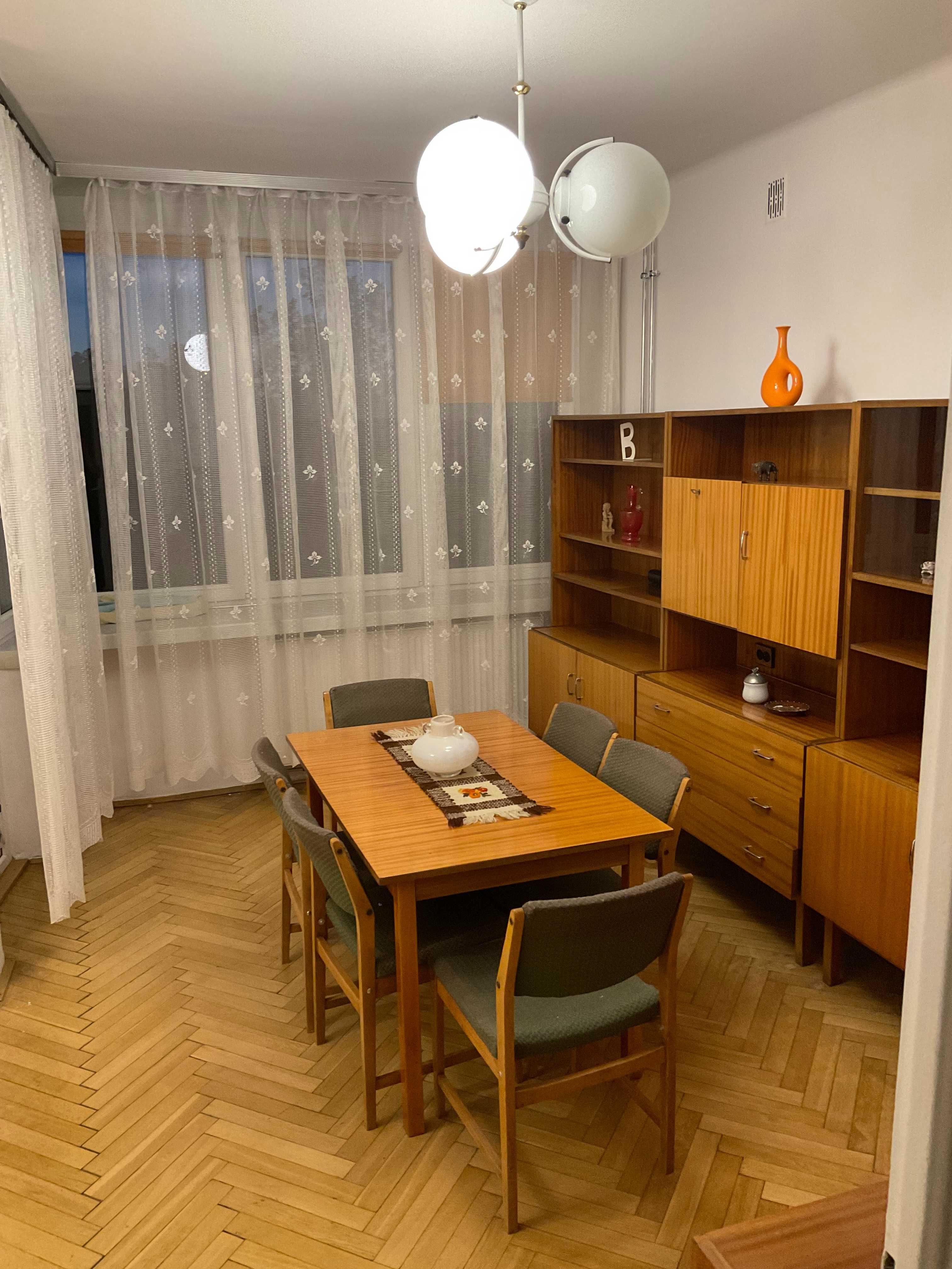 MStare meble drewniane na wysoki połysk PRL (Zestaw Odra)