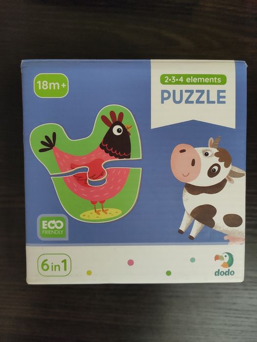 Пазли дитячі домашні тварини