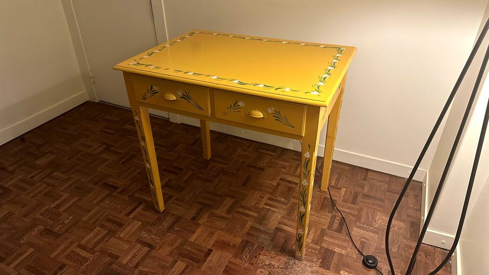 Conjunto Mesa & 2 Cadeiras – Estilo Tradicional Alentejano / Vintage