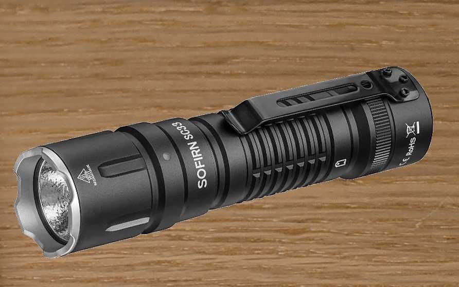 latarka Sofirn SC33 , 5200lm sterownik boost, USB, +kabura