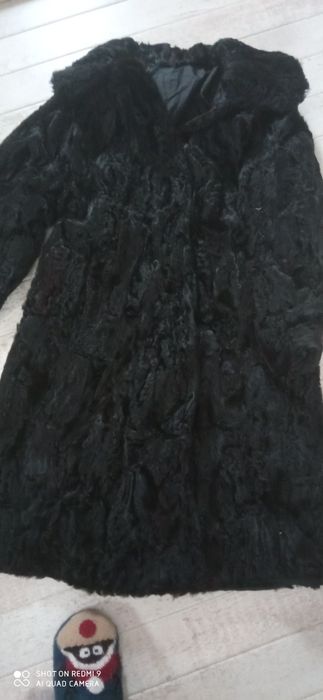 Futro z norek czarne