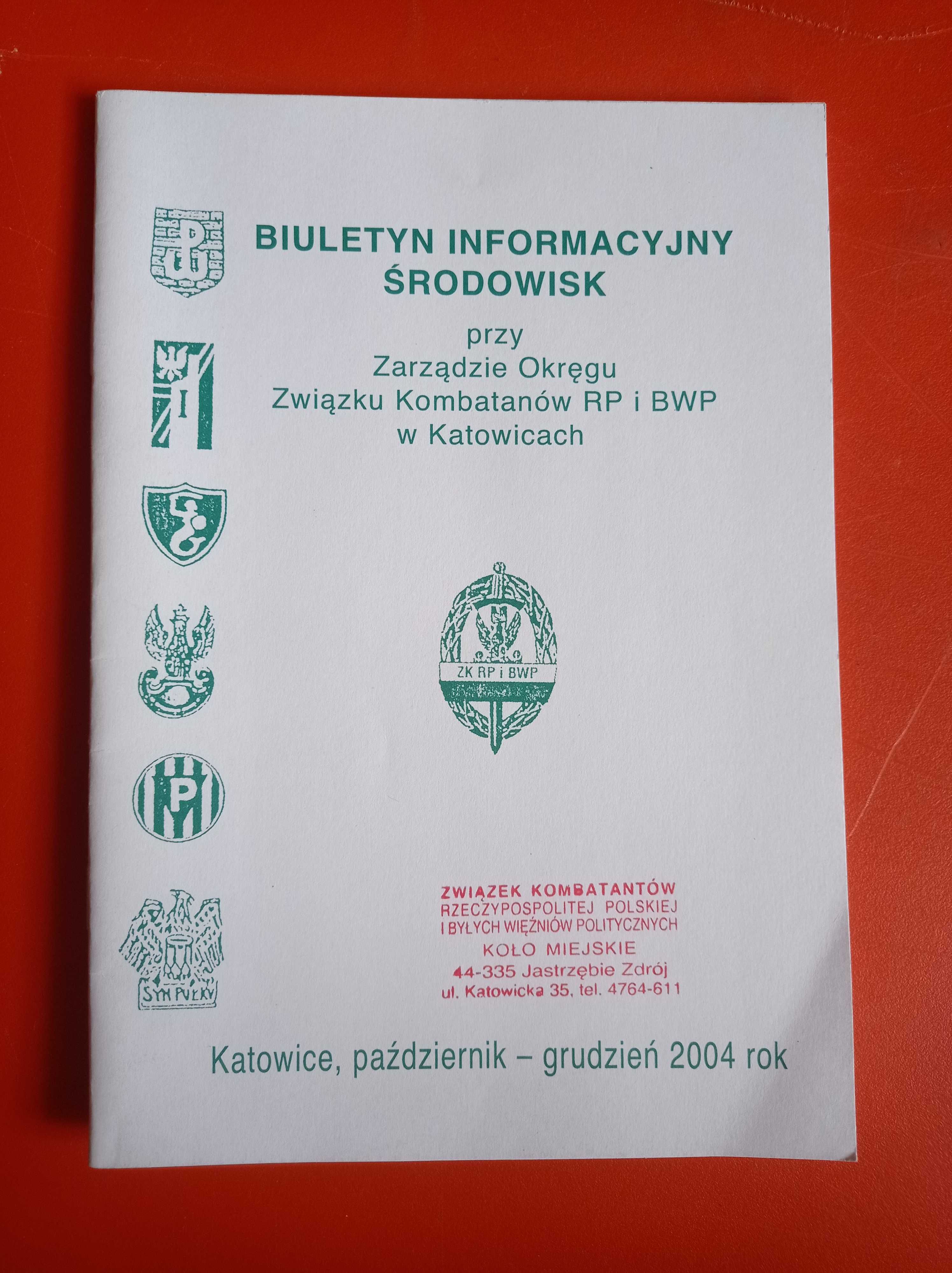 Biuletyn informacyjny środowisk przy... październik - grudzień 2004