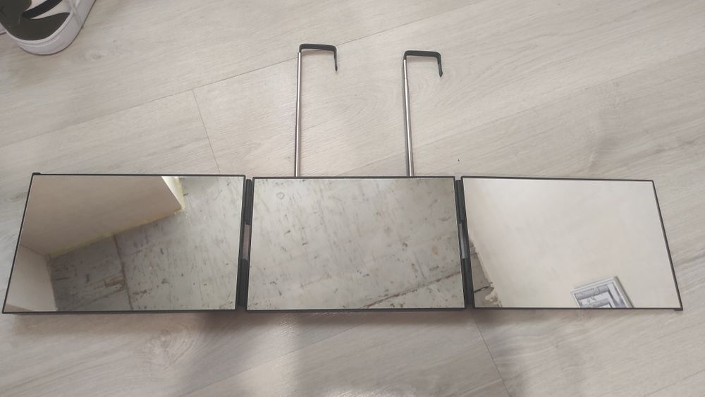 360° Складное зеркало для стрижки. Новое