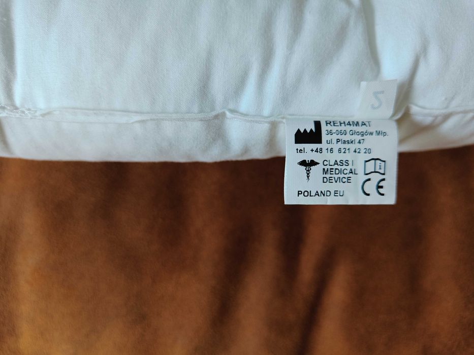 Poduszka ortopedyczna dla niemowląt