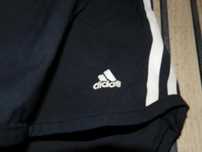 Damskie szorty Adidas L – Czarny z paskami, Cena do negocjacji!